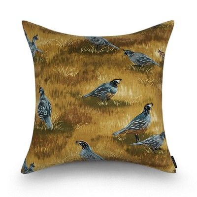 nother Marsh Birds Cushion / 나더 습지새 프린트 쿠션