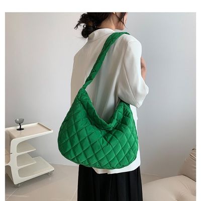 보부상가방 심플 캔버스 호보 크로스백