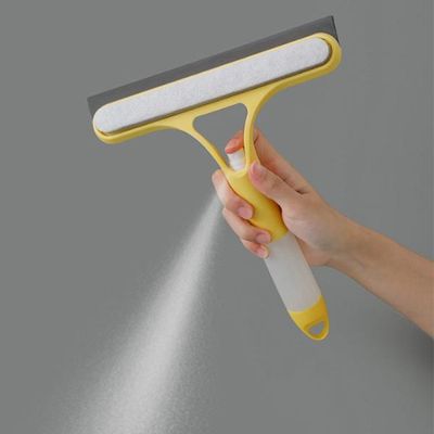 스프레이 밀대 스퀴지 옐로우 아파트 유리창청소 L640