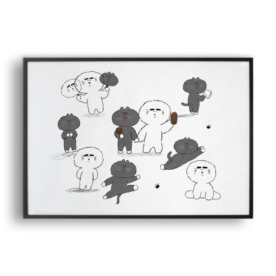 양송이 패턴(Art Print)