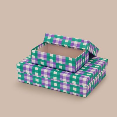Collector’s Box 수집 상자 Nostalgia Gingham