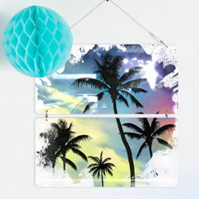 nl688-멀티아크릴액자_이곳이지상낙원(2단)