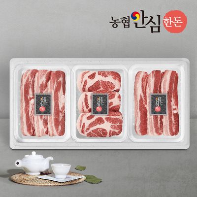 [농협안심한돈] 한돈구이선물세트 1호 1.5kg