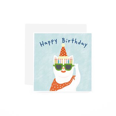 미니카드 MCYA2601 - CAT HAPPY BIRTHDAY 생일카드