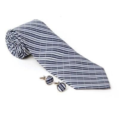 Hombre daily 네이비 모던 커프스링크 세트 CH1656789