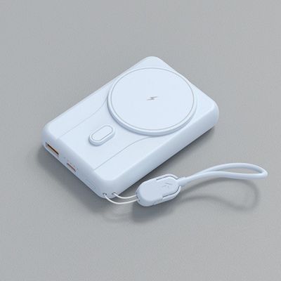 보조배터리 미니 맥세이프 10000mAh 애쉬블루