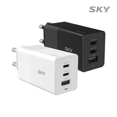 스카이 필 GaN 65W PD3.0 멀티 초고속 충전기 GaN65S