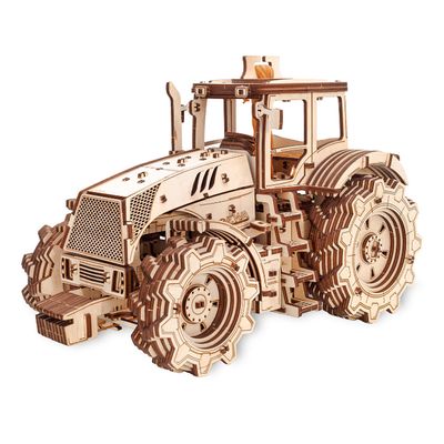 DIY 나무 조립 키트 입체 퍼즐 트랙터