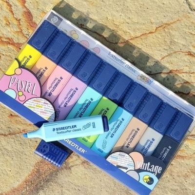 스테들러 classic 파스텔 형광펜 10색set 364 CWP10