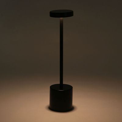 미드나인 무선 터치 테이블 스탠드 베드 램프 블랙