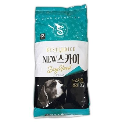 강아지 뉴스카이 성견용 15kg 1P 반려견 건식 사료(WD5097A)