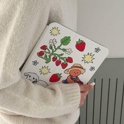 strawberry farm gummy [아이패드 케이스]
