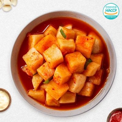 100%국산 전라도 깍두기 2kg