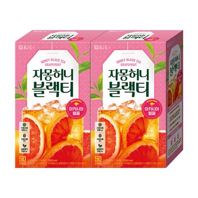 담터 자몽 허니 블랙티 100T
