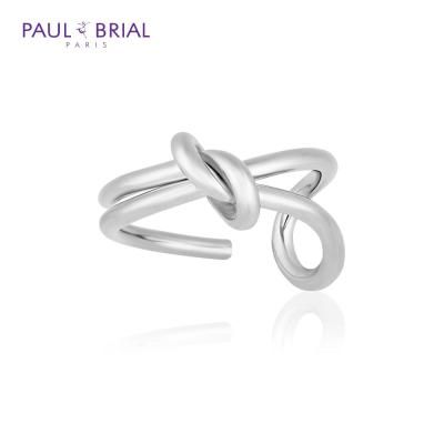 폴브리알 POBR0143 (WG) 언발 꽈배기 반지