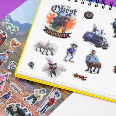 온워드 빅젤리데코스티커/4196