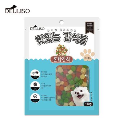 강아지 훈련 소프트 혼합간식 110g(W433C43)
