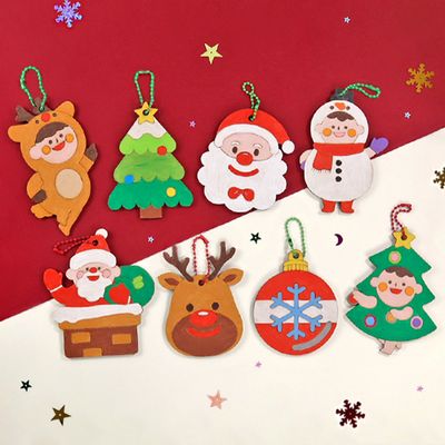크리스마스 안전거울 팬시우드 (8종 택1)