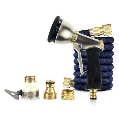 멀티모드 고압분사기 매직호스(7.5M) 물청소 워터건