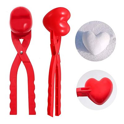 인플루언서 스노우볼 집게 하트 눈뭉치기 B1917