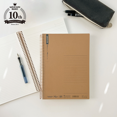 마루망 스파이럴 10주년 B5노트 대용량150매