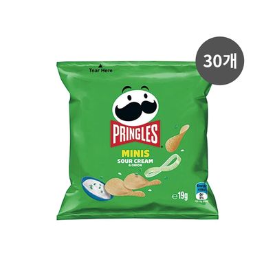 프링글스 미니스 사워크림&어니언 570g / 19g x 30