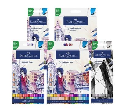 [파버카스텔] 골드파버 아쿠아 듀얼마커  (5종 택)