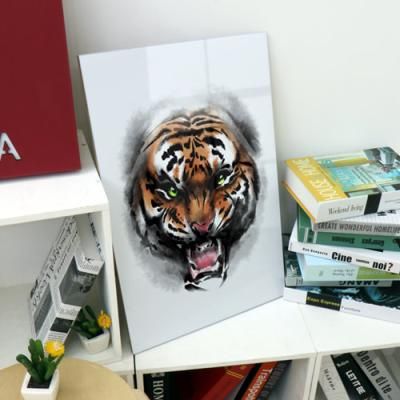 pc459-아크릴액자_용맹한호랑이수묵화(대형)