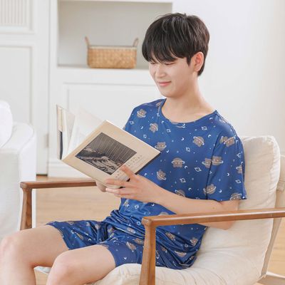 마벨슈슈 (남성)스페이스베어 쿨냉감 반팔세트