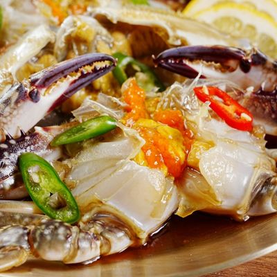 [밥상도둑] 연평도알배기 암꽃게 간장게장(1.2kg) 2개