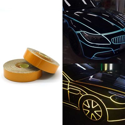 DIY전용 반사테이프 1cm x 5M 옐로우(WE1101B)