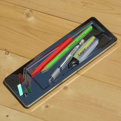 유리알처럼 투명한 크롬 펜접시-독일 HAN i-Line Chrome 펜 트레이 27650-88