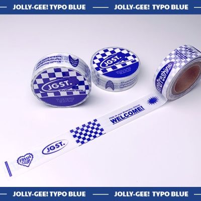 [졸리지 스튜디오] 타이포 블루 마스킹테이프