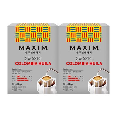 맥심 싱글 오리진 드립백 10T+10T (택1)