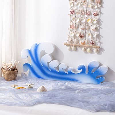 특대형 스티로폼 파도 모형 (가로 약 90cm)