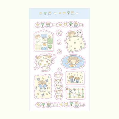 하루의 패턴 스티커