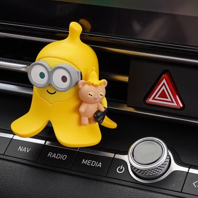 미니언즈 차량용 방향제 바나나 밥앤팀