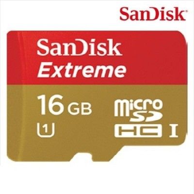 [샌디스크] EXTREME Micro SDHC 16GB (class10) UHS-1 MLC타입 블랙박스전용 메모리