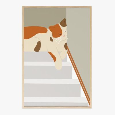 CATS ON THE STAIRS, 킴밍 인테리어 액자