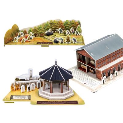 항일운동2 - 한국사 역사 3D퍼즐 만들기 3종