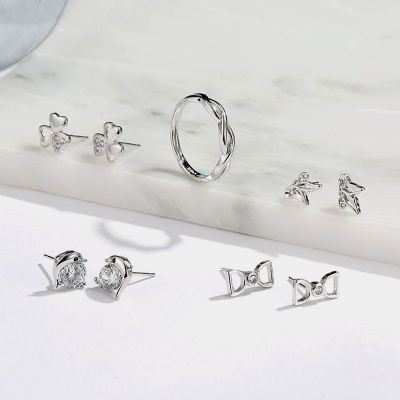 블링포유 귀걸이 4종 + 반지 세트 액세서리세트