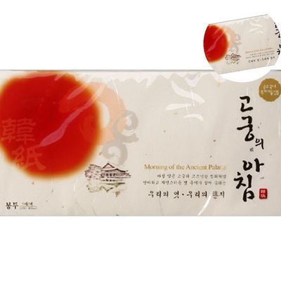 고급인쇄용지 A4한지 봉투 미색 75g 금은한지 5매(WFPDR13)