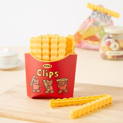 아트박스 감자튀김 밀봉클립 12입