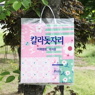 칼라 돗자리 매트/캠핑용품점판매용 농장납품용 낚시