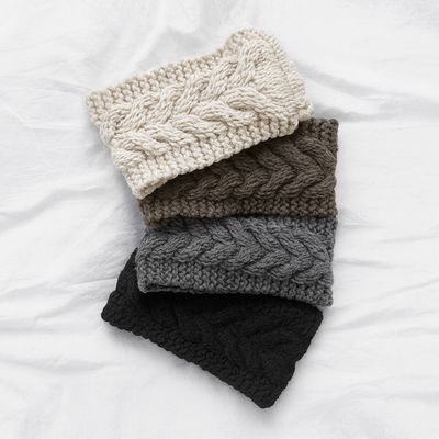 [1+1] 니트 꽈배기 헤어밴드 4color