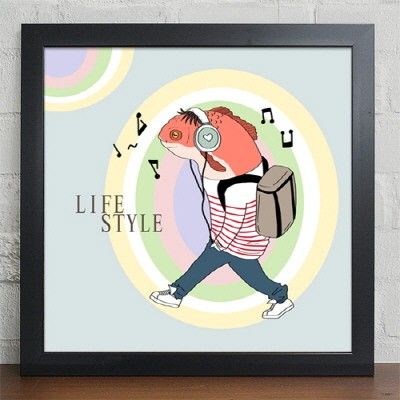 cy101-일상스토리14_음악 듣는 물고기청년