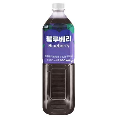 대호 까르페 액상 블루베리 아이스티 1L 탕비실