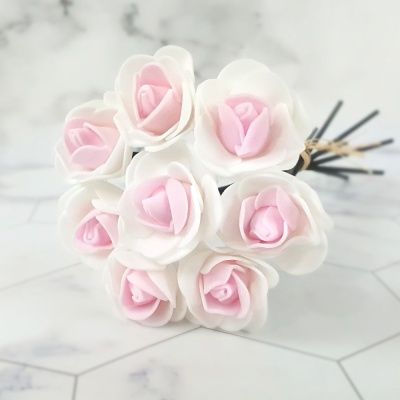 시즈넬 디퓨저 플라워스틱 미니로즈 핑크 8개