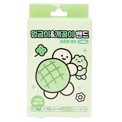 아트박스 표준형밴드 엉금이와 개꿀이(50매)