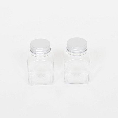 플라스틱 스퀘어 보틀 2set - tiny